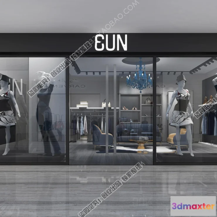 1121274 - CLOTHING STORE - 3D SCENES - 0106