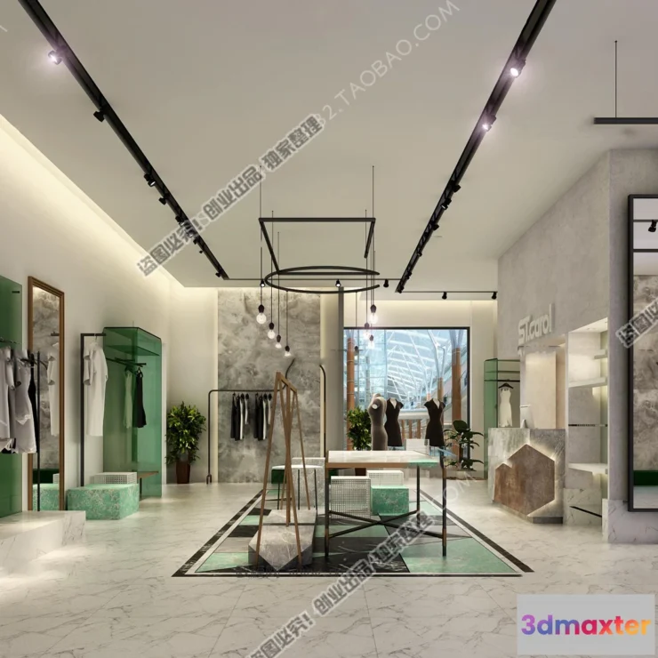 1121278 - CLOTHING STORE - 3D SCENES - 0108