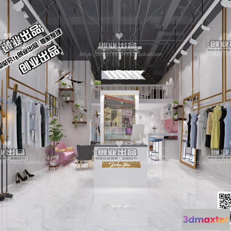 1121292 - CLOTHING STORE - 3D SCENES - 0115