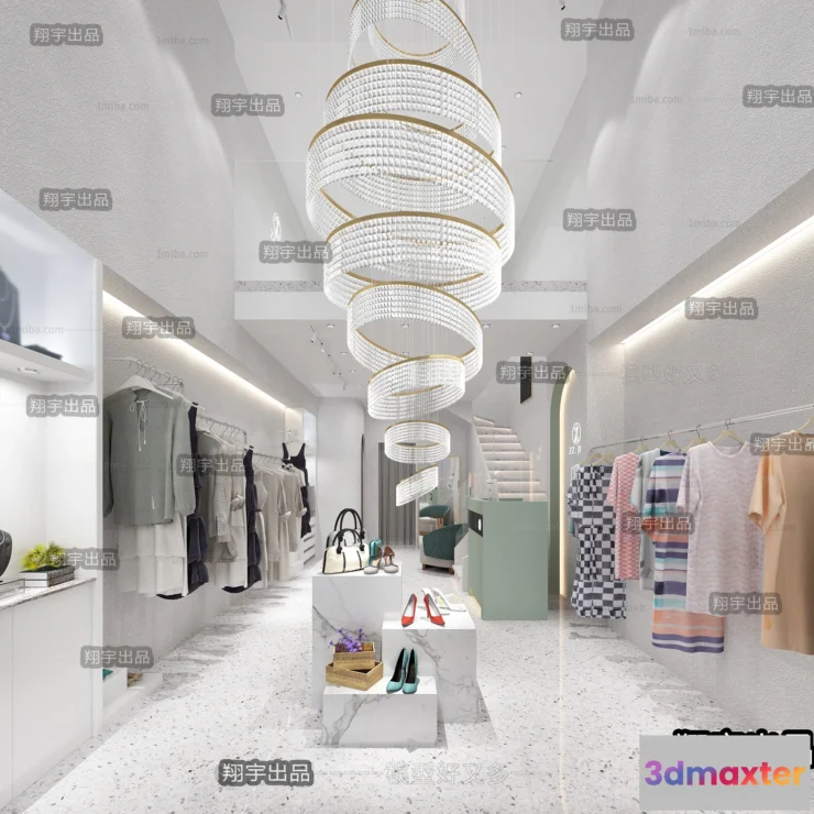 1121310 - CLOTHING STORE - 3D SCENES - 0124