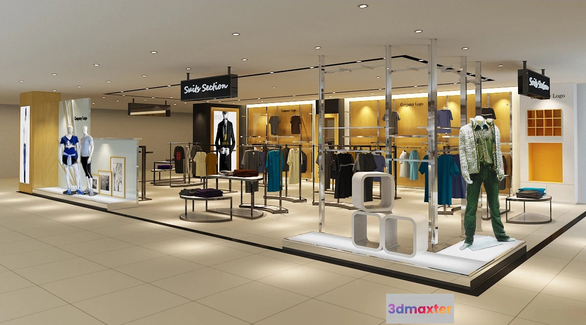 1121324 - CLOTHING STORE - 3D SCENES - 0131