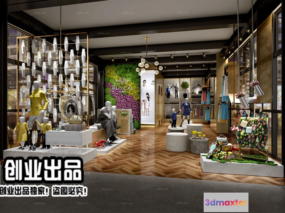 1121378 - CLOTHING STORE - 3D SCENES - 0158