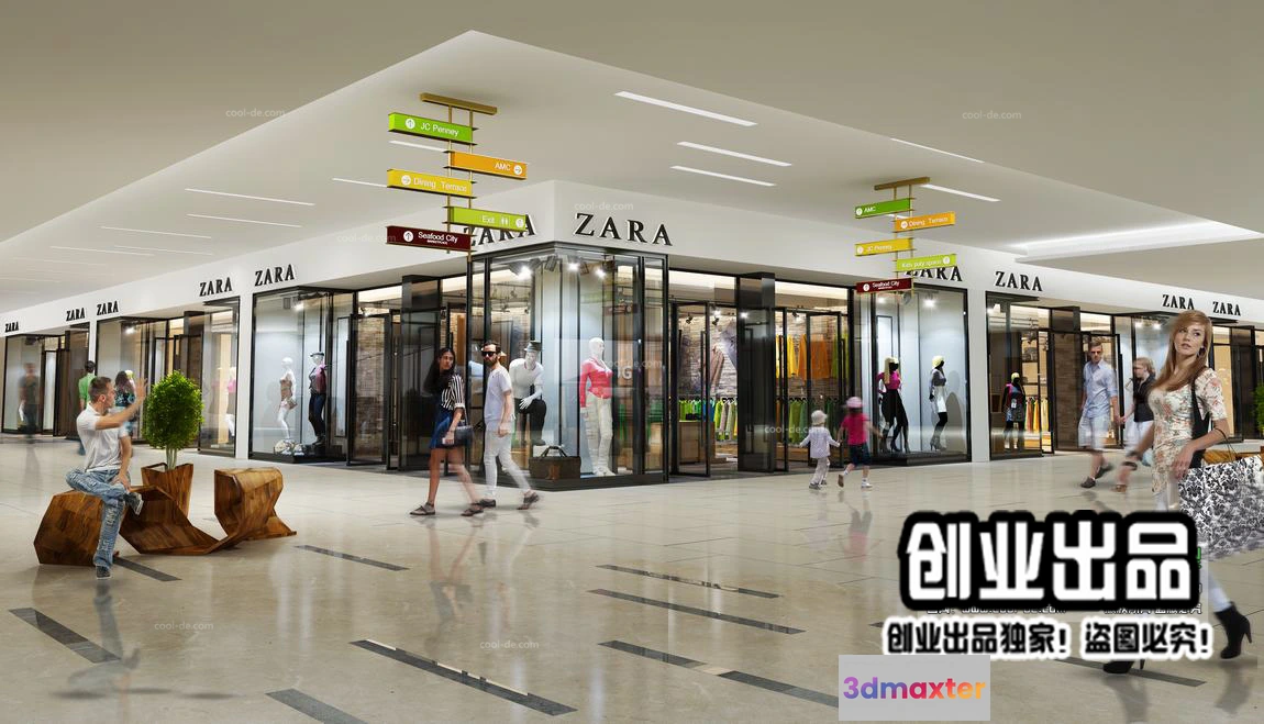 1121418 - CLOTHING STORE - 3D SCENES - 0178