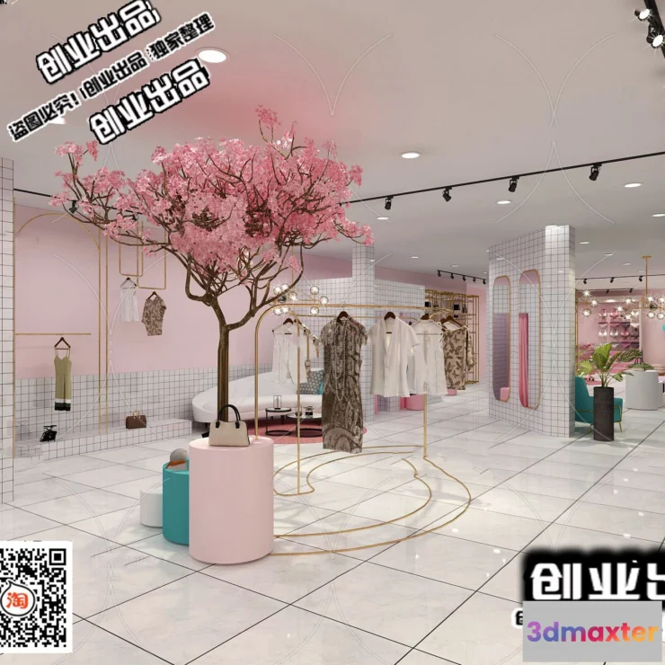 1121442 - CLOTHING STORE - 3D SCENES - 0190