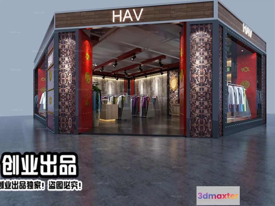 1121458 - CLOTHING STORE - 3D SCENES - 0198