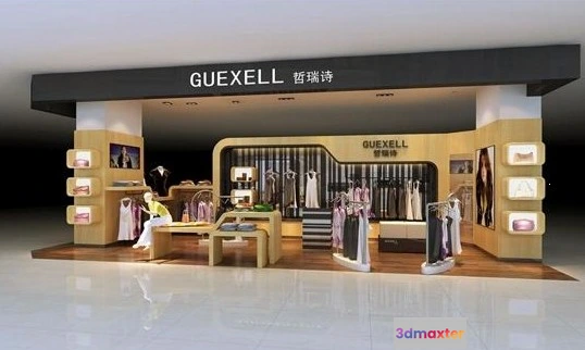 1121484 - CLOTHING STORE - 3D SCENES - 0211