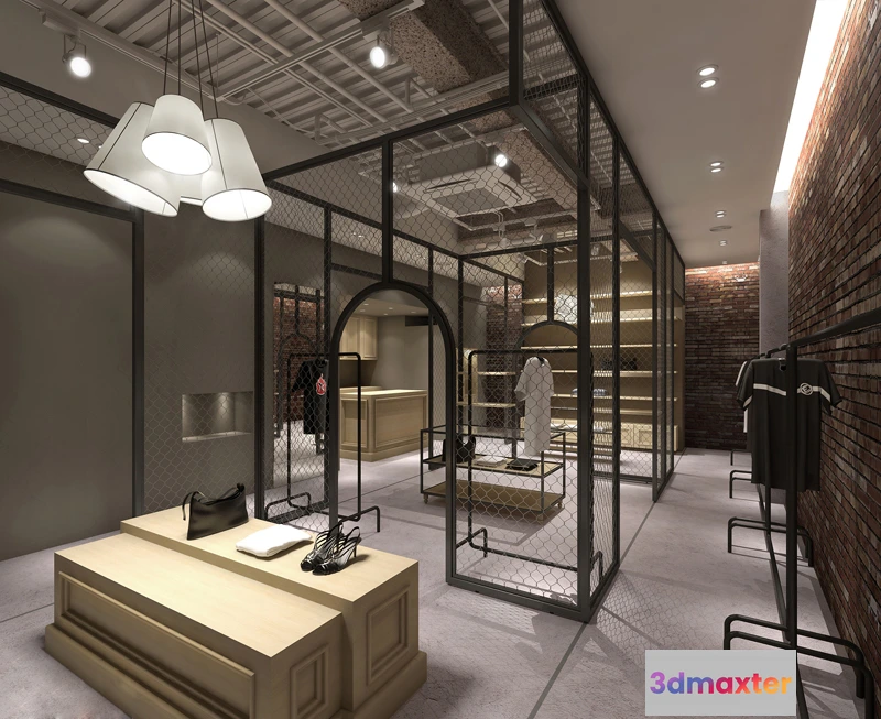 1121490 - CLOTHING STORE - 3D SCENES - 0214