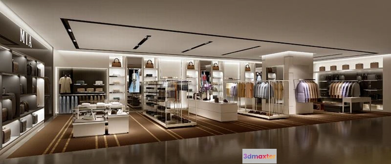 1121498 - CLOTHING STORE - 3D SCENES - 0218