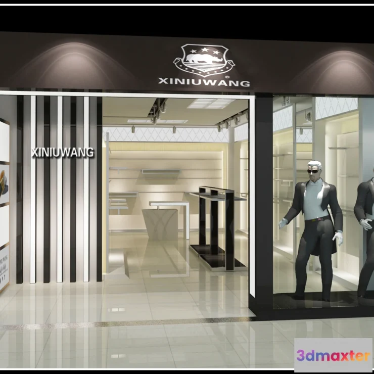 1121500 - CLOTHING STORE - 3D SCENES - 0219