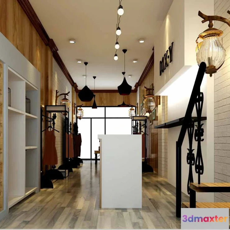 1121510 - CLOTHING STORE - 3D SCENES - 0224