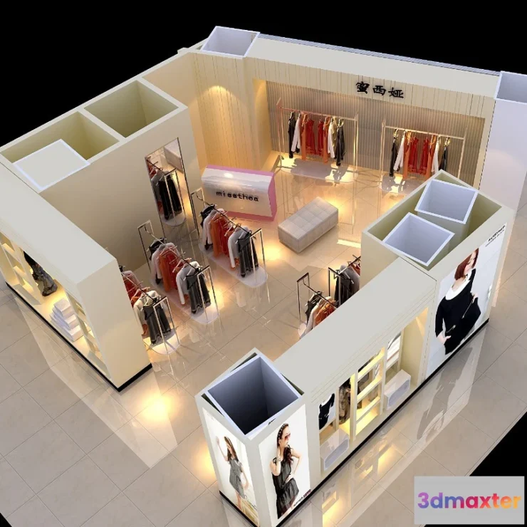 1121520 - CLOTHING STORE - 3D SCENES - 0229