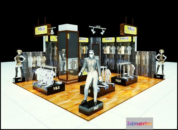 1121560 - CLOTHING STORE - 3D SCENES - 0249