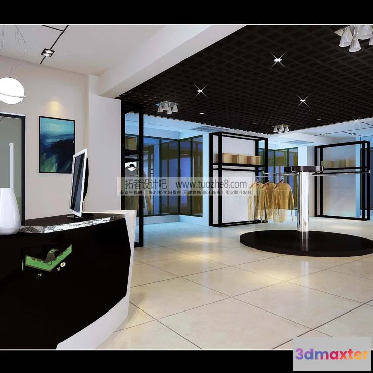 1121700 - CLOTHING STORE - 3D SCENES - 0319