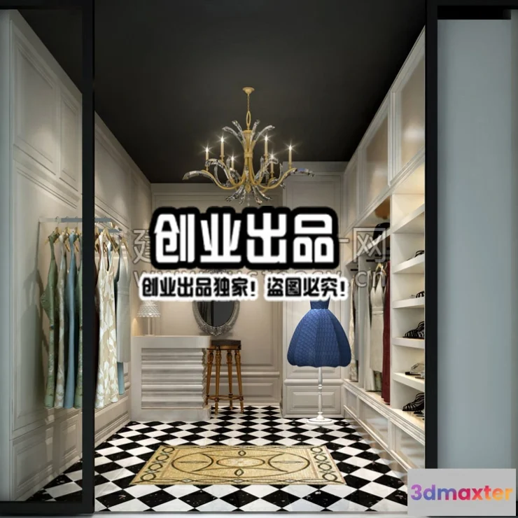 1121710 - CLOTHING STORE - 3D SCENES - 0324