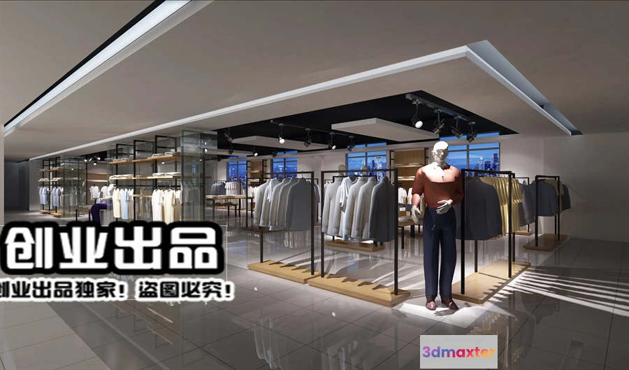 1121752 - CLOTHING STORE - 3D SCENES - 0345