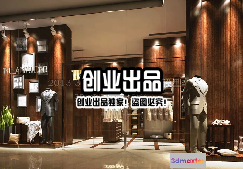 1121754 - CLOTHING STORE - 3D SCENES - 0346