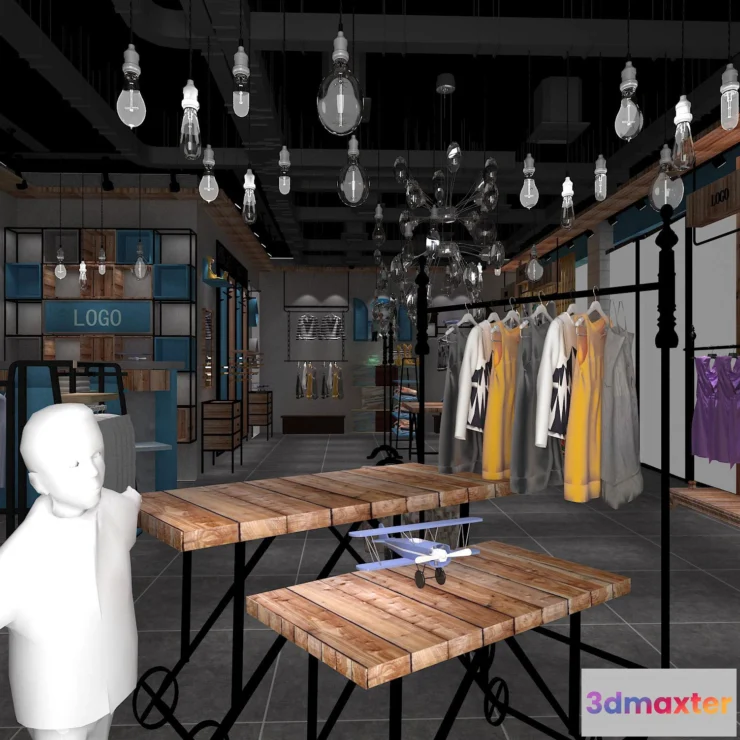1121794 - CLOTHING STORE - 3D SCENES - 0366