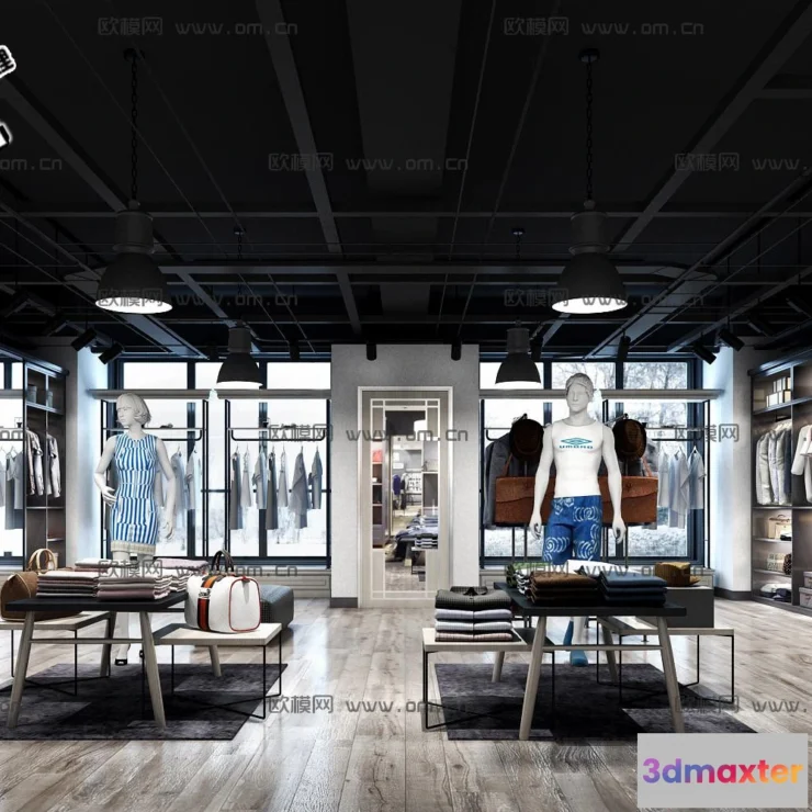 1121874 - CLOTHING STORE - 3D SCENES - 0406