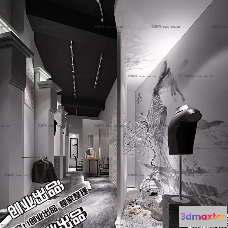 1121886 - CLOTHING STORE - 3D SCENES - 0412