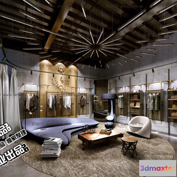 1121892 - CLOTHING STORE - 3D SCENES - 0415