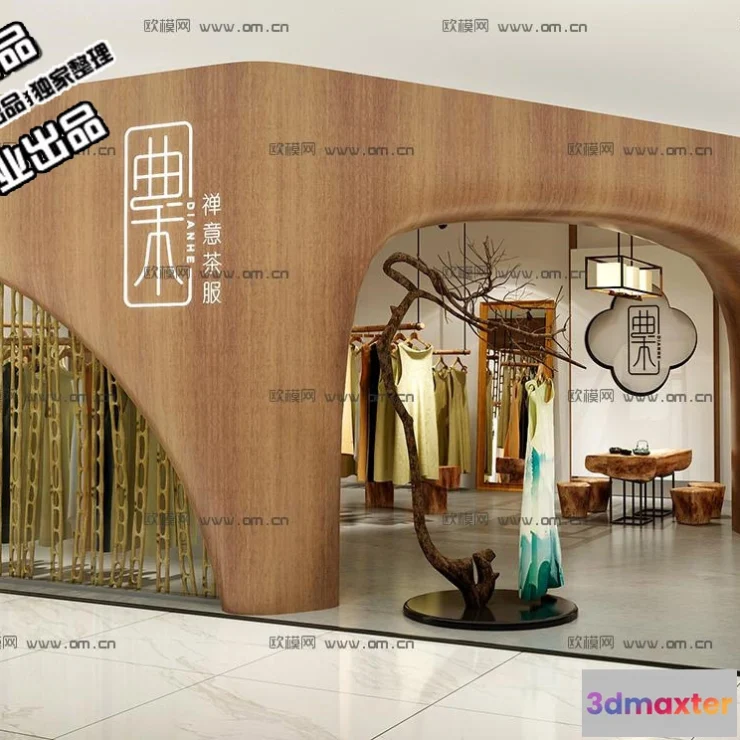 1121894 - CLOTHING STORE - 3D SCENES - 0416