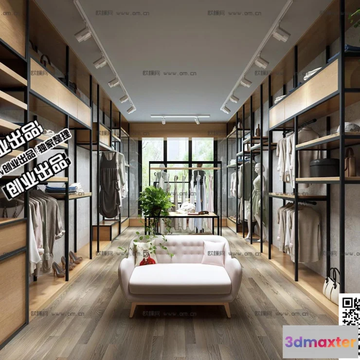 1121910 - CLOTHING STORE - 3D SCENES - 0424