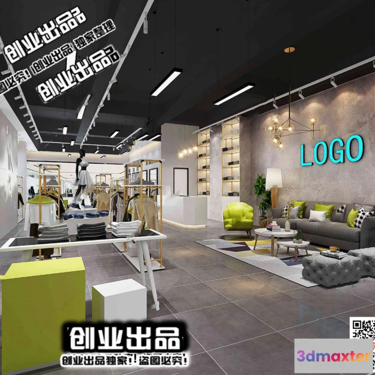 1121936 - CLOTHING STORE - 3D SCENES - 0437