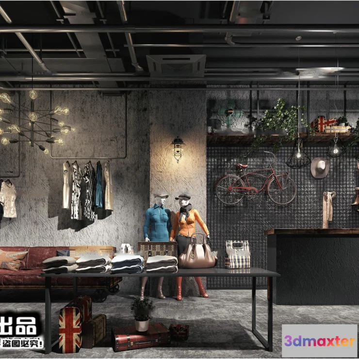 1121940 - CLOTHING STORE - 3D SCENES - 0439