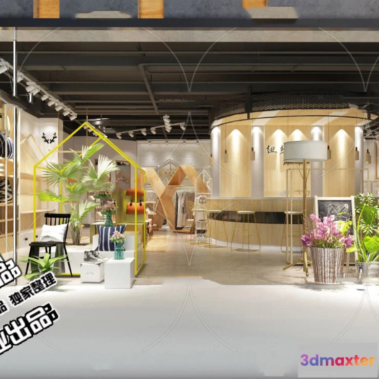 1121962 - CLOTHING STORE - 3D SCENES - 0450