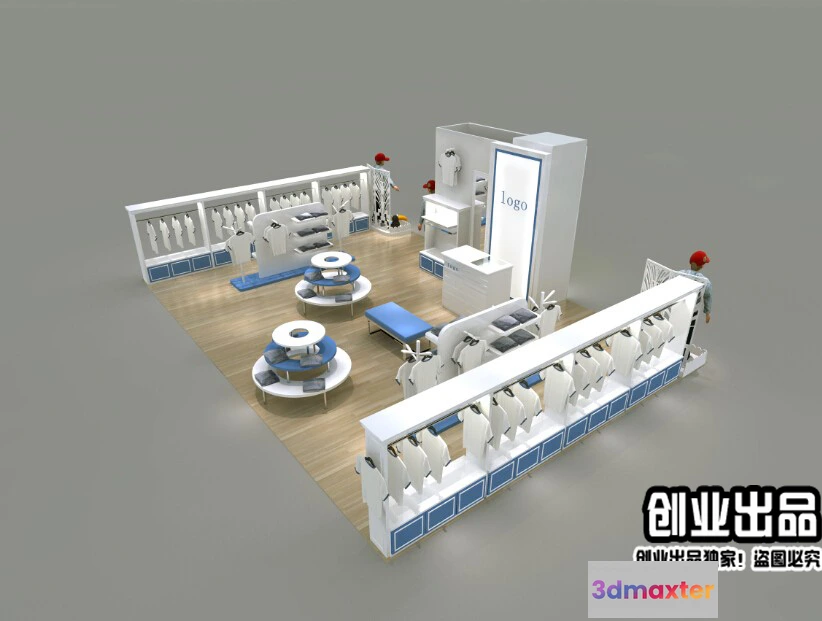1121970 - CLOTHING STORE - 3D SCENES - 0454