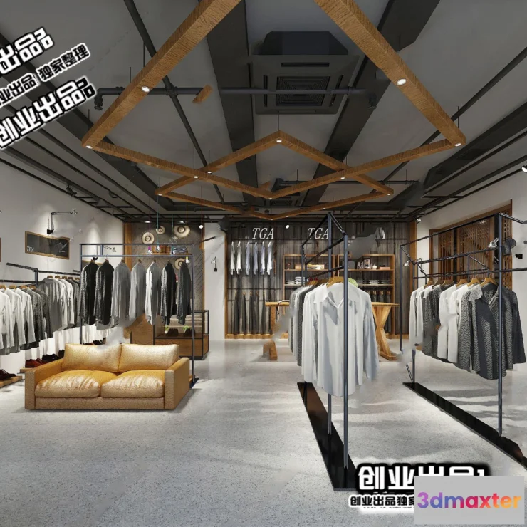 1121972 - CLOTHING STORE - 3D SCENES - 0455