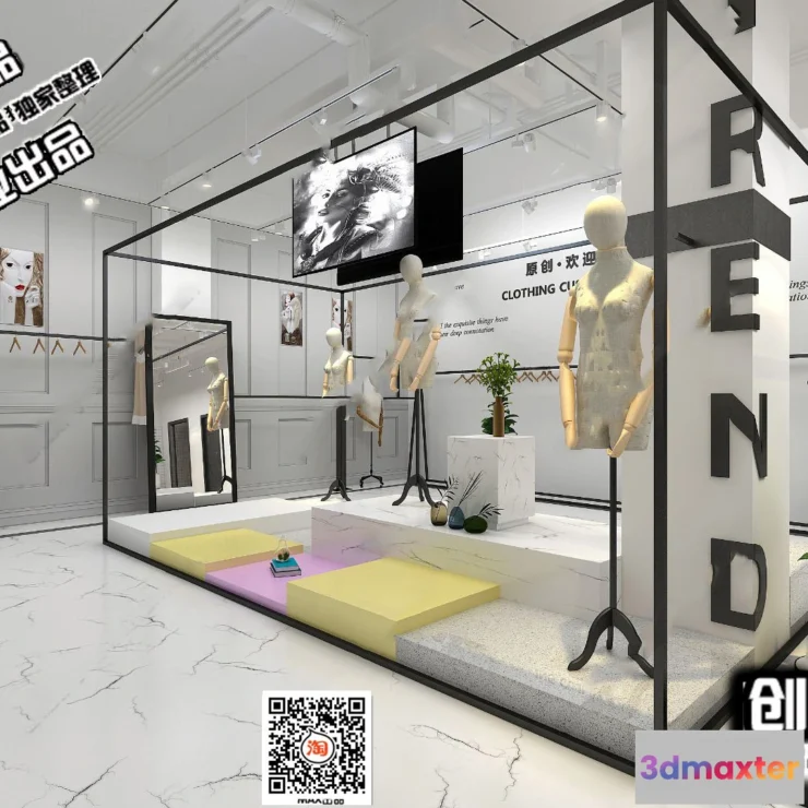 1121984 - CLOTHING STORE - 3D SCENES - 0461