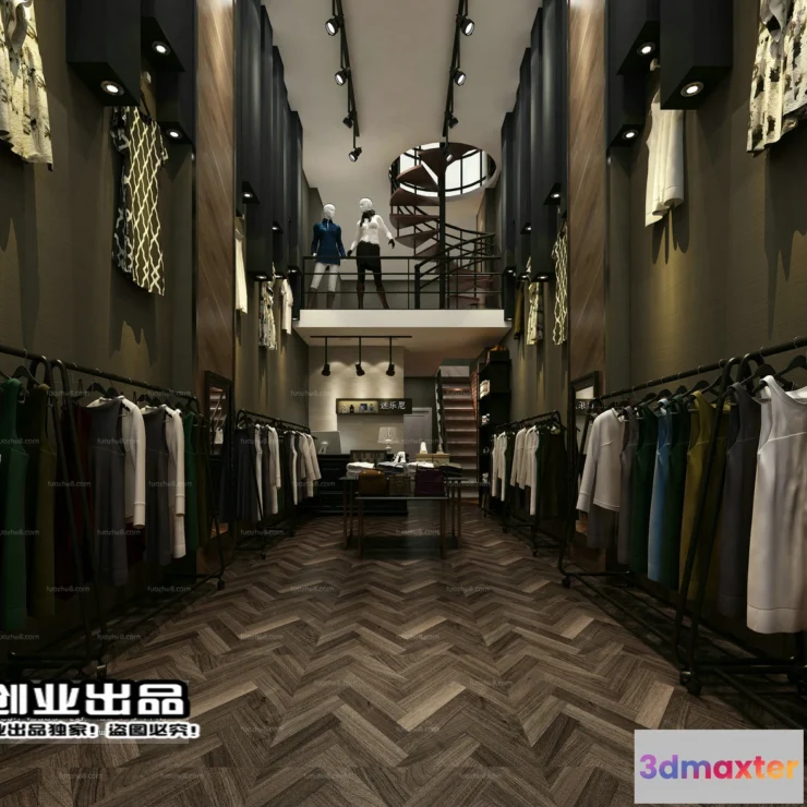 1122044 - CLOTHING STORE - 3D SCENES - 0491