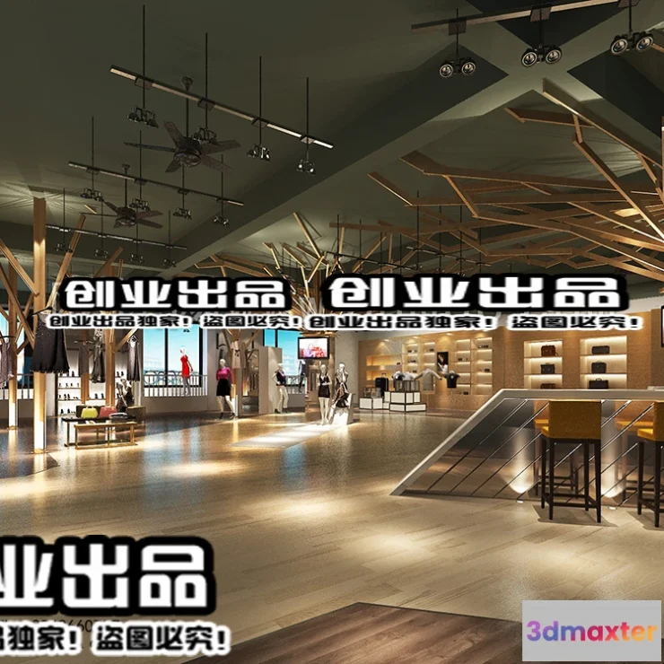 1122054 - CLOTHING STORE - 3D SCENES - 0496