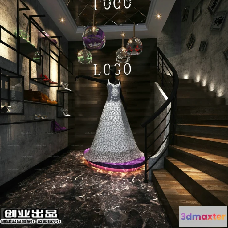 1122068 - CLOTHING STORE - 3D SCENES - 0503