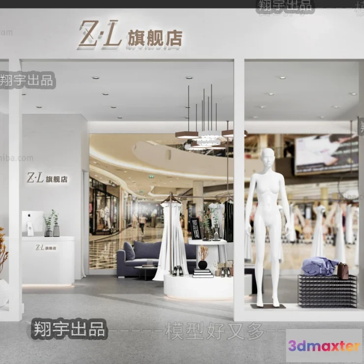 1122078 - CLOTHING STORE - 3D SCENES - 0508