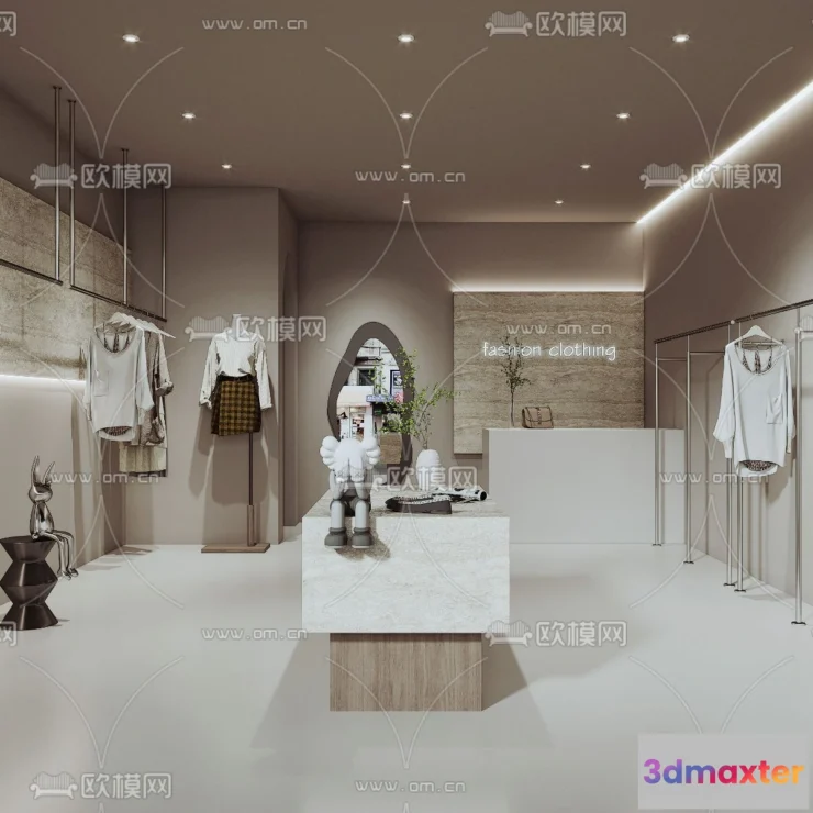 1162840 - WABI SABI STYLE 3D MODELS - CLOTHES SHOP - 0010