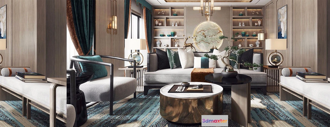 1217580 - Cooldesign Interior 20 - House Space - CHINESE STYLES - 9