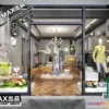 1250376 - CLOTHING STORE - VRAY  CORONA - 3D MODEL - 6312