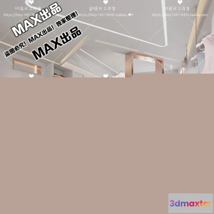 1250464 - CLOTHING STORE - VRAY  CORONA - 3D MODEL - 6356