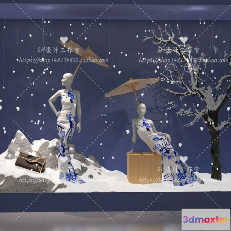 1250496 - CLOTHING STORE - VRAY  CORONA - 3D MODEL - 6372