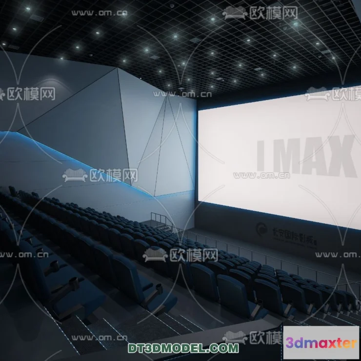1261926 - Cinema 3D Scenes - Movie Theater 3D Models - 057