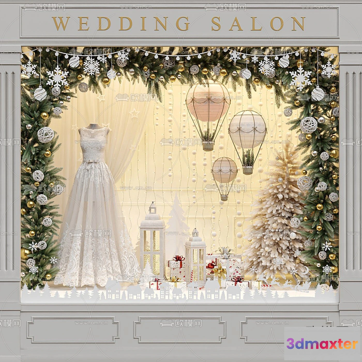 1384895 - Bridal Shop - Wedding Store - Interior Desgin 3D Scene - 016 3D Max