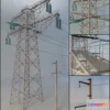 1270167 - Power transmission line 3D Max