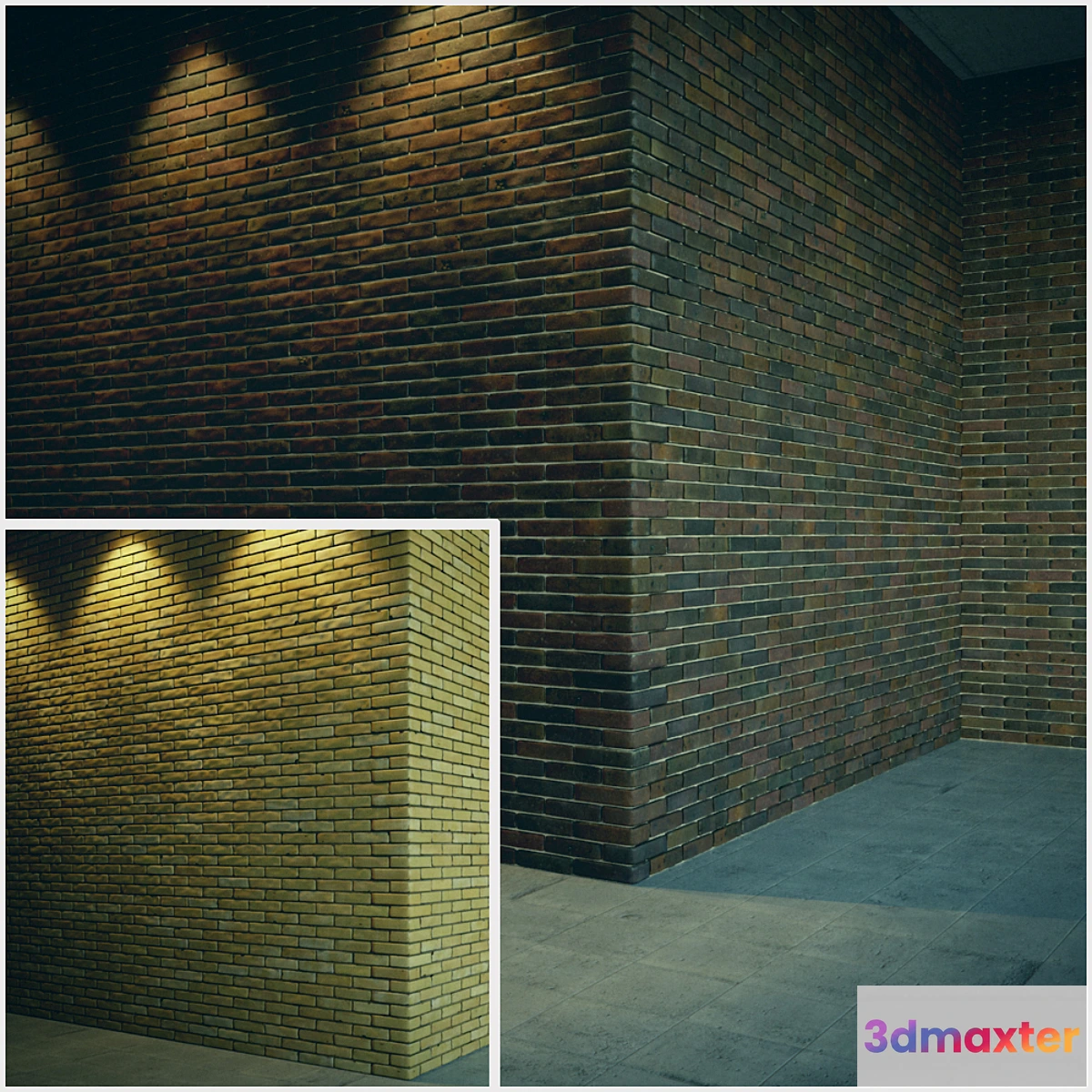 1271777 - Brick wall 3D Max