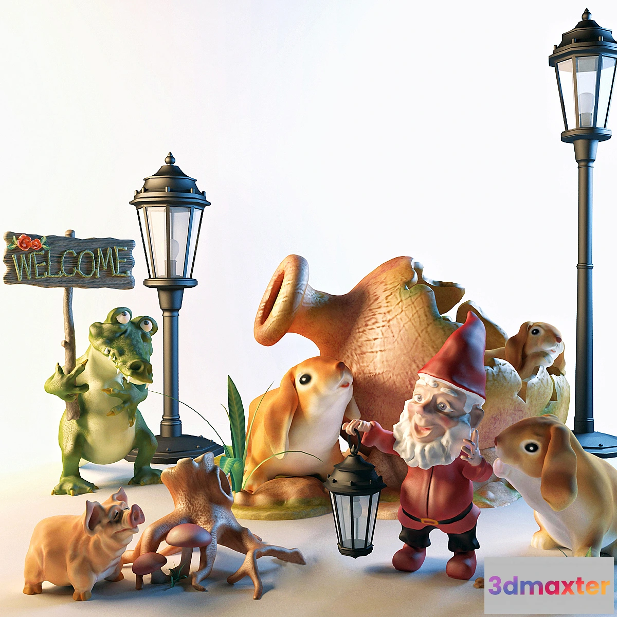 1271941 - Figurines 3D Max