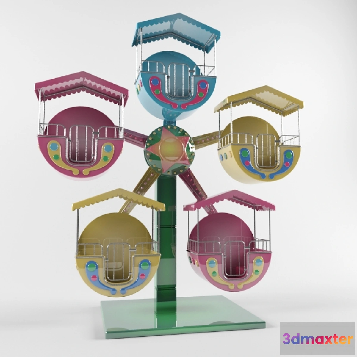 1272946 - Roundabout 3D Max