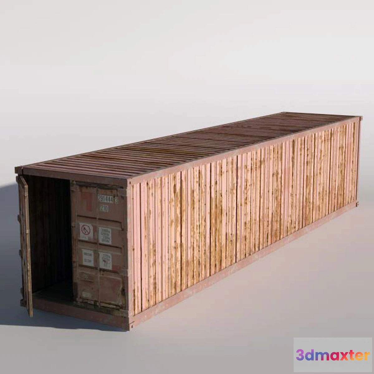 1285314 - Freight (shipping) container 3D Max