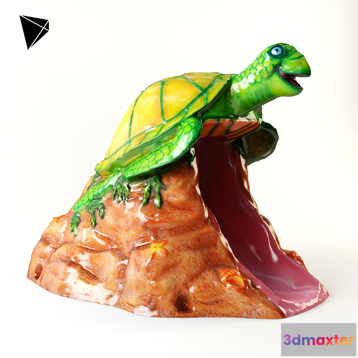 1291081 - Turtle Slide Toboggan 3D Max