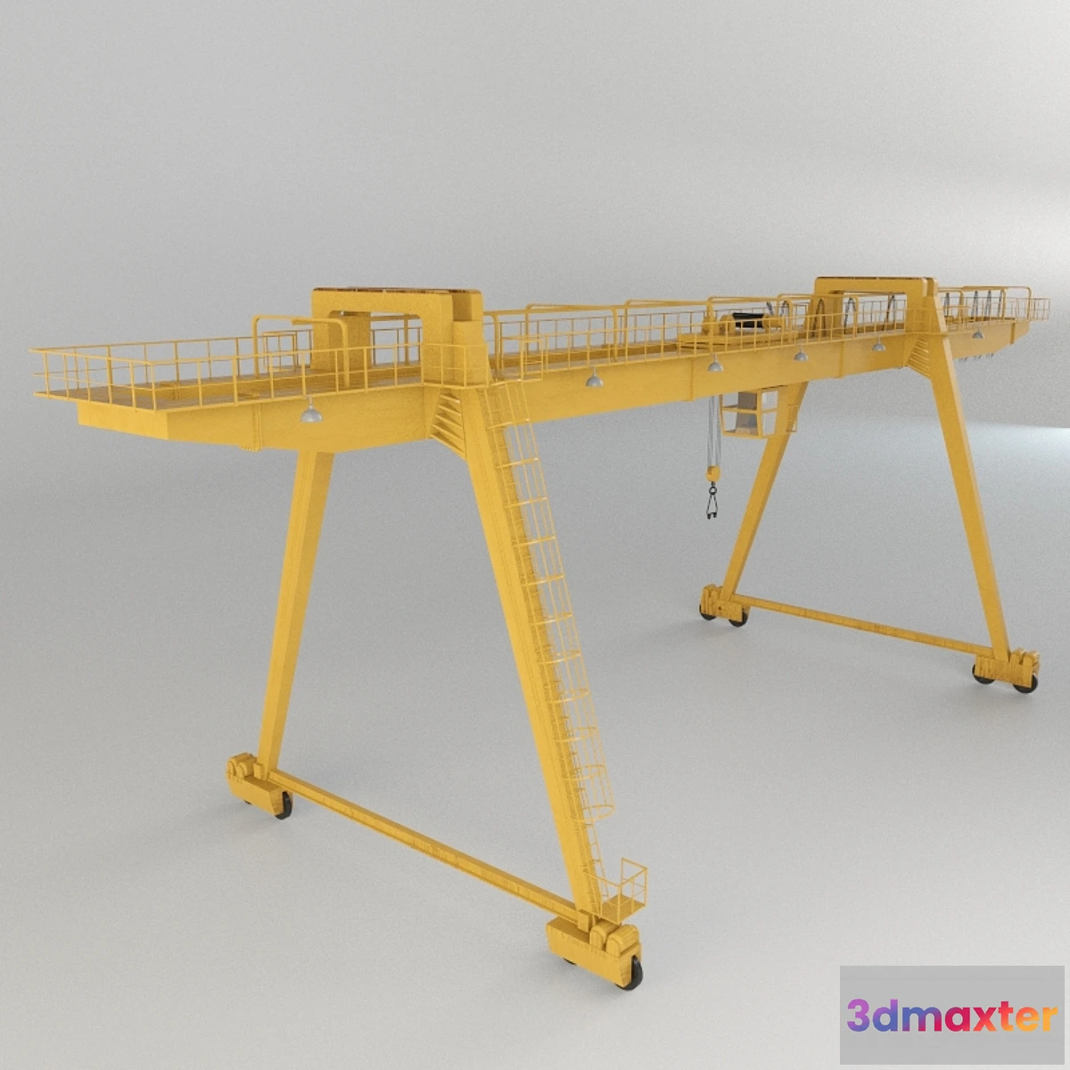 1291569 - Gantry crane - No.2 3D Max